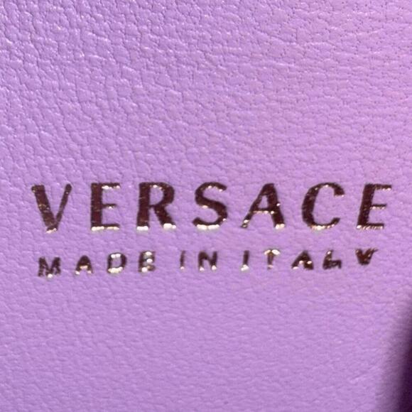 Versace Pink and Purple Card Wallet- EUC with dustbag - Picture 9 of 9